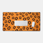 アニマルプリント型 デスクマット (キーボード&マウス)