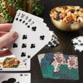 アニマルプリント型 トランプ (インサイチュ)