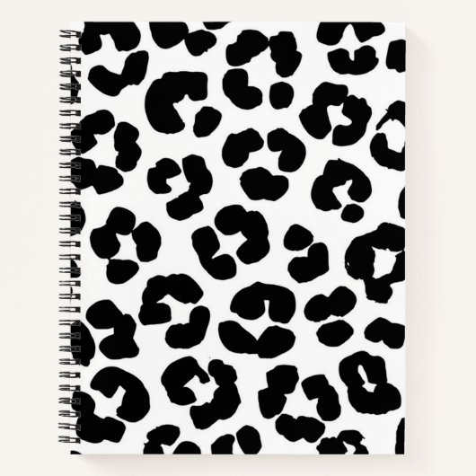 アニマルプリント型 ノートブック (正面)