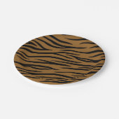 アニマルプリント型 ペーパープレート (アングル)