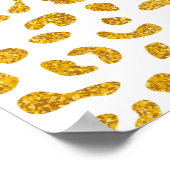 アニマルプリント型 ポスター (角)