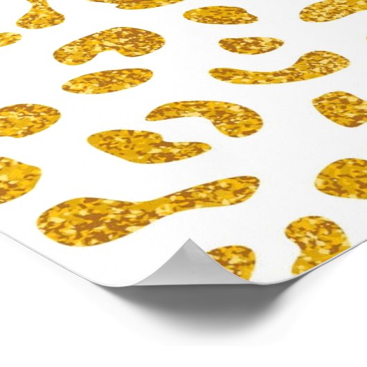 アニマルプリント型 ポスター (角)