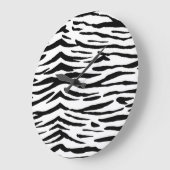 アニマルプリント型 ラージ壁時計 (傾斜)