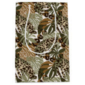 アニマルプリント抱き枕 ミディアムペーパーバッグ (正面)