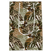 アニマルプリント抱き枕 ミディアムペーパーバッグ (裏面)