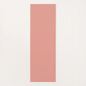 アニマルプリント柄ピンクレオパードモノグラム ヨガマット (裏面)