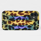 アニマルプリント毛皮ヒョウの皮レトロカラフル3 Case-Mate iPhoneケース (裏面(横))