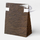 アニマルプリント牛のスタンピードブラウン誕生日 フェイバーボックス (裏面サイド)