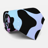 アニマルプリント牛の数々の斑点の色のネックタイ ネクタイ (ロール)