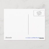 アニマルプリント牛 ポストカード (裏面)