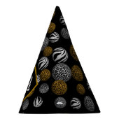 アニマルプリント球 パーティーハット (右)