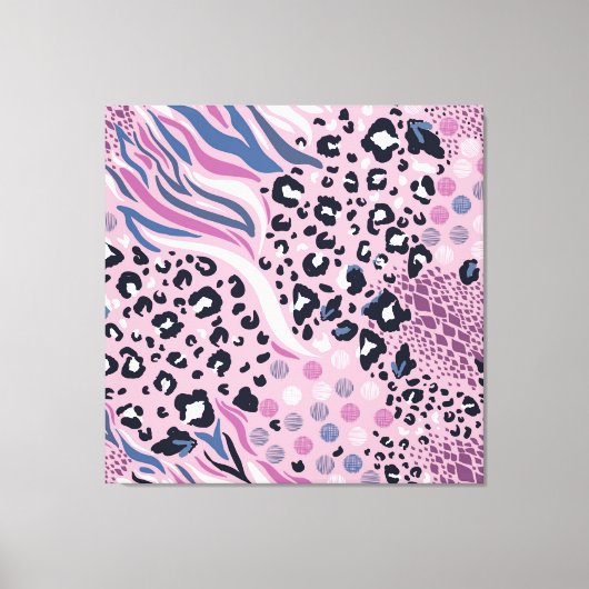 アニマルプリント キャンバスプリント (正面)