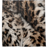 アニマルプリント シャワーカーテン (正面)