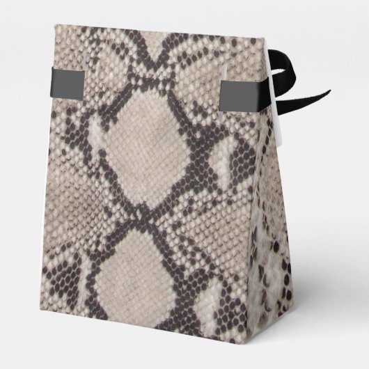 アニマルプリント スネーク タウペ 誕生日 フェイバーボックス (裏面サイド)