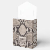 アニマルプリント スネーク タウペ 誕生日 フェイバーボックス (オープン)