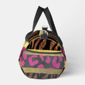 アニマルプリント ダッフルバッグ (右)