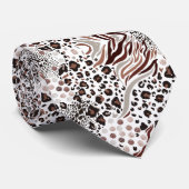 アニマルプリント  ネクタイ (ロール)