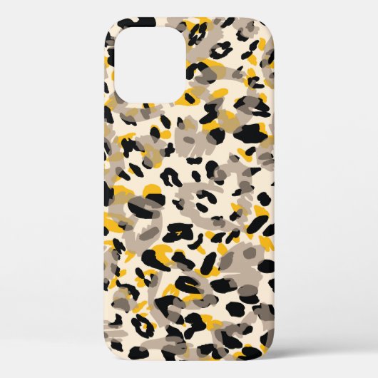 アニマルプリント、ヒョウのテクスチャの背景 Case-Mate iPhoneケース (裏面)
