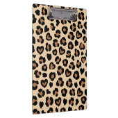 アニマルプリント，ヒョウ，チートスポット，ハート クリップボード (右)