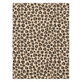 アニマルプリント,ヒョウ,チートスポット,ハート テーブルクロス (正面)