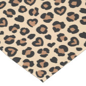 アニマルプリント,ヒョウ,チートスポット,ハート ミディアムテーブルランナー (コーナー)