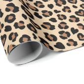 アニマルプリント，ヒョウ，チートスポット，ハート ラッピングペーパー (ロールコーナー)
