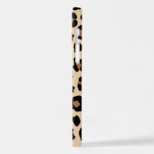 アニマルプリント，ヒョウ，チートスポット，ハート iPhoneケース (左側面)