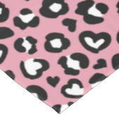 アニマルプリント,ピンキヒョウ,チートスポット,ハート テーブルクロス (アングル)