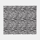 アニマルプリント フリースブランケット (正面(横))