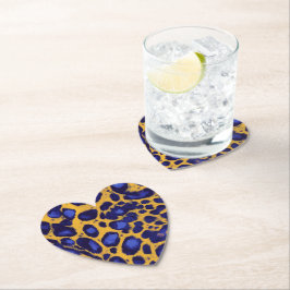 アニマルプリント ペーパーコースター