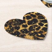 アニマルプリント ペーパーコースター (アングル)