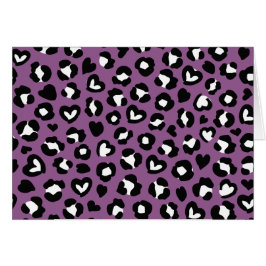 アニマルプリント，ムラサキヒョウ，チートスポット，ハート