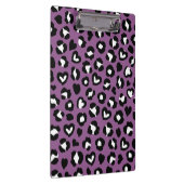 アニマルプリント,ムラサキヒョウ,チートスポット,ハート クリップボード (右)