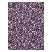 アニマルプリント,ムラサキヒョウ,チートスポット,ハート テーブルクロス (正面)