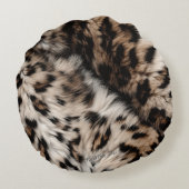 アニマルプリント ラウンドクッション (裏面)