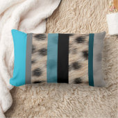 アニマルプリント ランバークッション (ブランケット)