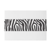 アニマルプリント 招待状ベリーバンド (裏面例)