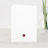 アニマルプリント 招待状 (裏面)