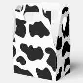 アニマルプリント、牛プリントギフトパターン、家畜 フェイバーボックス (オープン)