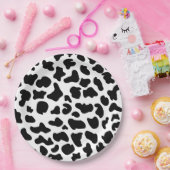 アニマルプリント、牛プリントギフトパターン、家畜 ペーパープレート (パーティー)