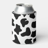アニマルプリント、牛プリントギフトパターン、家畜 缶クーラー (缶正面)