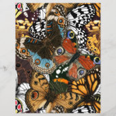 アニマルプリント。蝶の羽。 (正面)