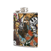 アニマルプリント。蝶の羽。 フラスク (左)