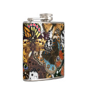 アニマルプリント。蝶の羽。 フラスク (右)