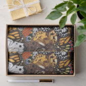 アニマルプリント。蝶の羽。 薄葉紙 (ギフト)