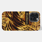アニマルプリント Case-Mate iPhoneケース iPhone 13 Pro Maxケース (裏面横)