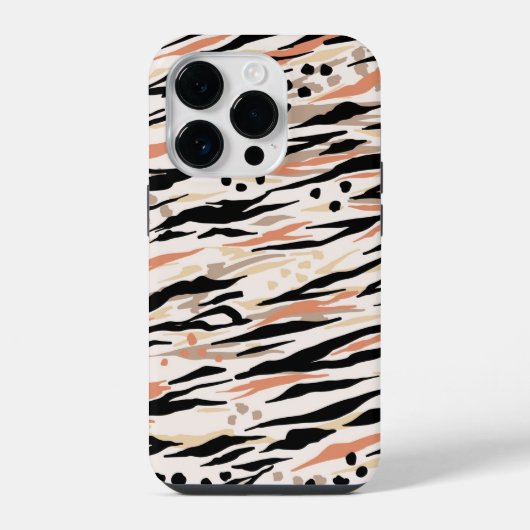 アニマルプリント Case-Mate iPhone カバー (裏面)