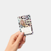 アニマルプリントHolographicフォトロゴの従業員ID バッジ (手持ち)