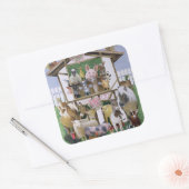 アニマルプレイハウス スクエアシール (封筒)