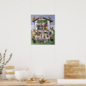 アニマルプレイハウス ポスター (キッチン)